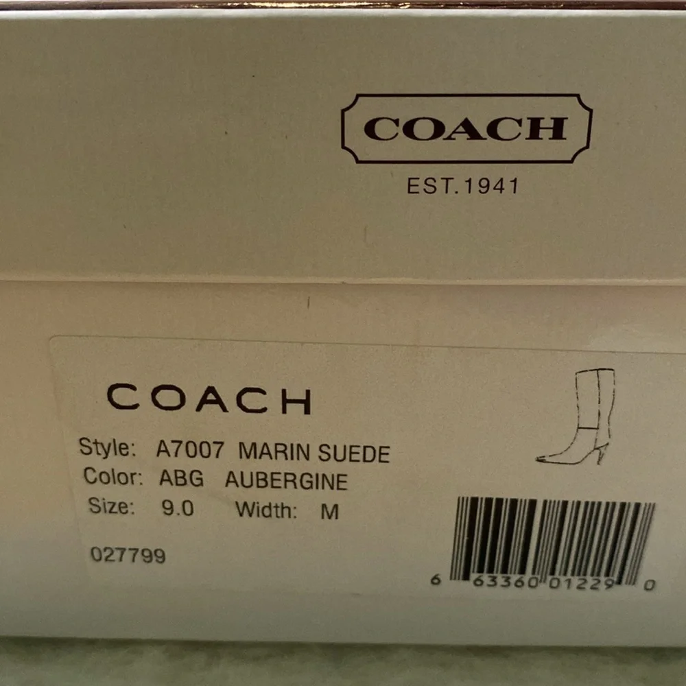 Coach Vintage Tall Boots - Picture 11 of 12